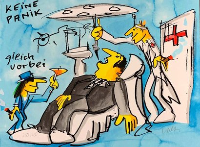 Keine Panik gleich vorbei, 1.850 Euro