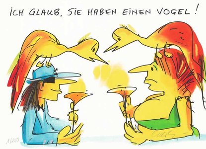 Ich glaub Sie haben einen Vogel, 1.850 Euro