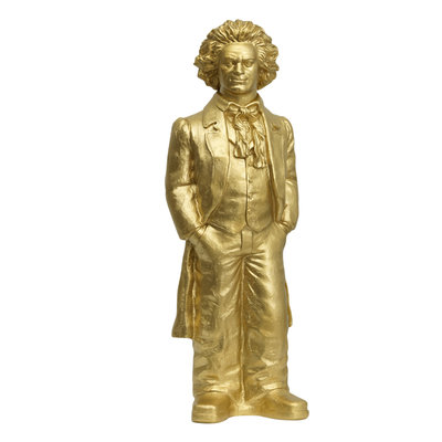 Beethoven, gold, 95x37x29cm, 500 Euro