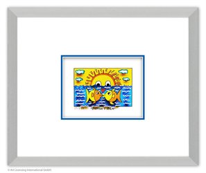 Sunset Sea, 3D-Konstruktion, 7,7x5,1 cm, 420 Euro