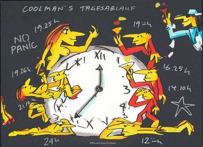 Coolman's Tagesablauf, 1.850 Euro