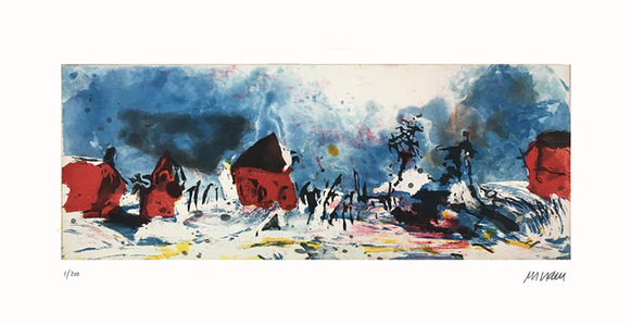 Winterliche Landschaft, 580,00 Euro Winterliche Landschaft, 580,00 Euro