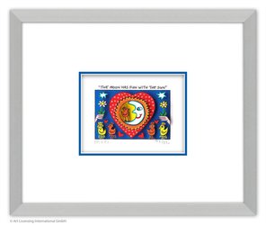The Moon Has Fun With The Sun, 3D-Konstruktion, 7,6x5,1 cm, 430 Euro