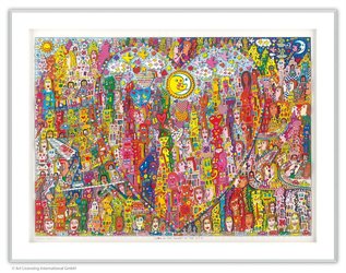 Love in the Heart of the City, 3D-Konstruktion, 110x79 cm, 9.900 Euro
